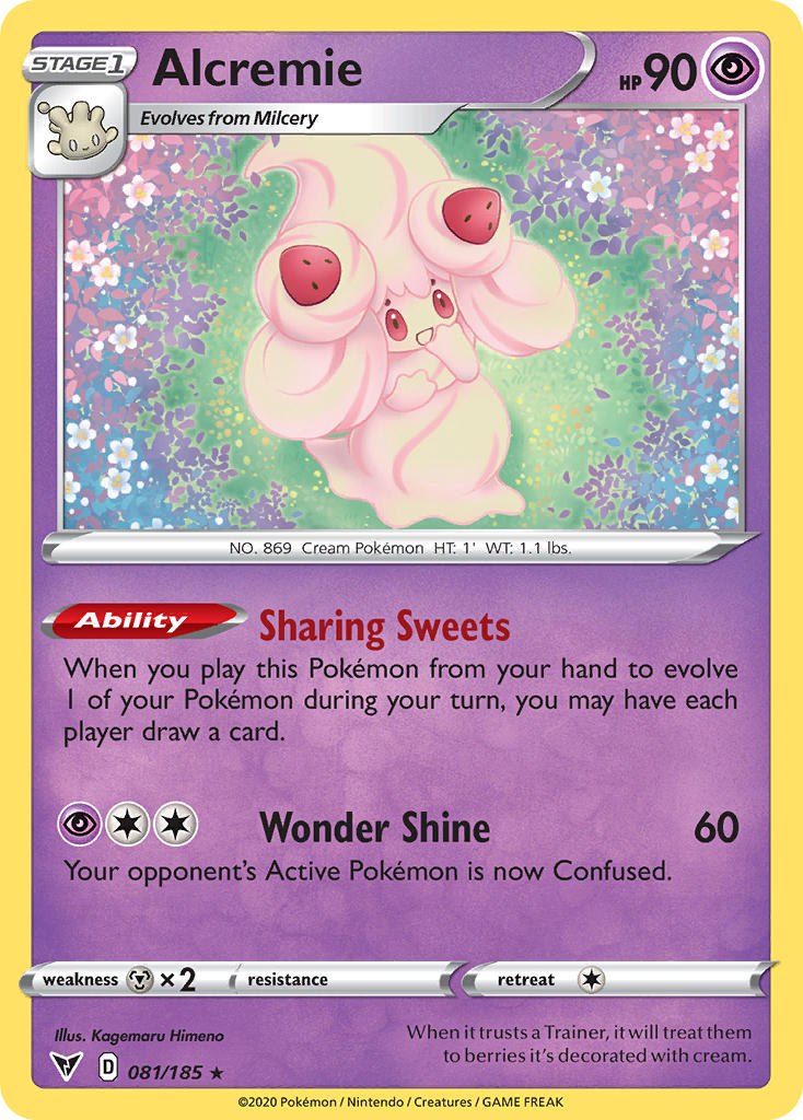 Alcremie (081/185) [Sword & Shield: Vivid Voltage] 