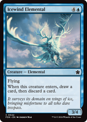 Icewind Elemental [Foundations] 