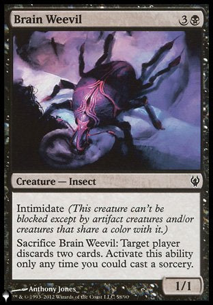 Brain Weevil [The List] 