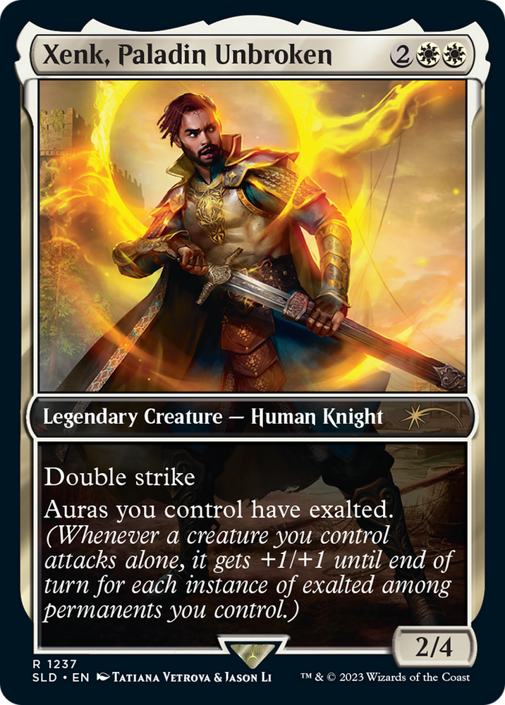 Xenk, Paladin Unbroken [Secret Lair Drop Series] 