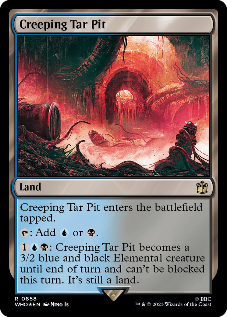 Creeping Tar Pit (Surge Foil) [Doctor Who] 