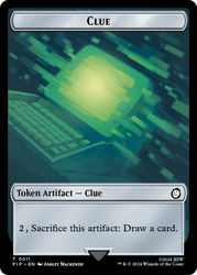 Energy Reserve // ​​Clue Double-Sided Token [Fallout Tokens] 