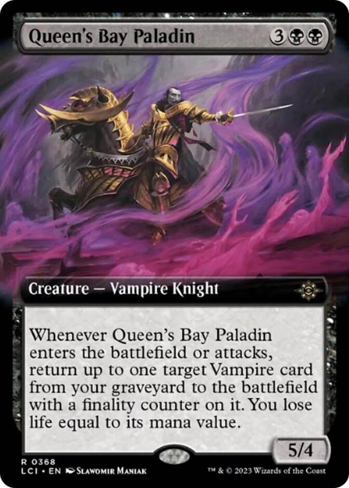 Queen's Bay Paladin (Extended Art) [The Lost Caverns of Ixalan] 