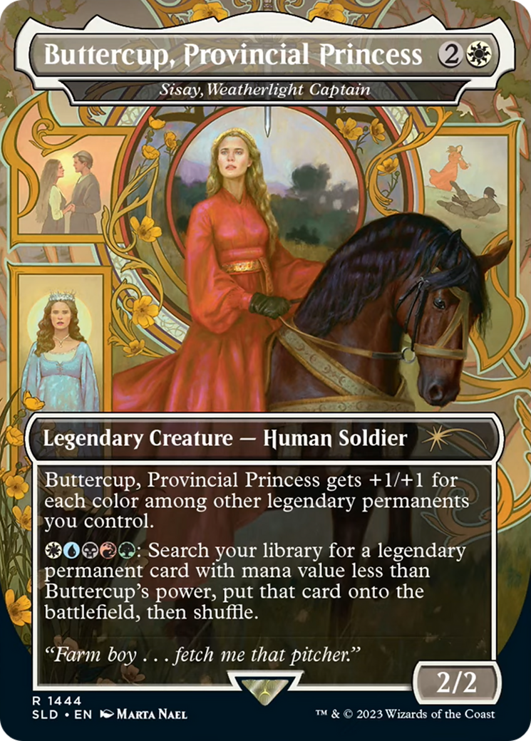 Buttercup, Provincial Princess - Sisay, Weatherlight Captain [Secret Lair Drop Series] 