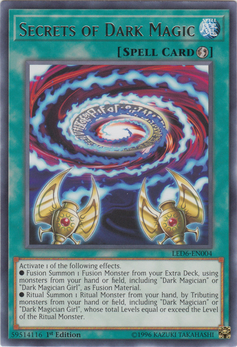 Secrets of Dark Magic [LED6-EN004] Rare 