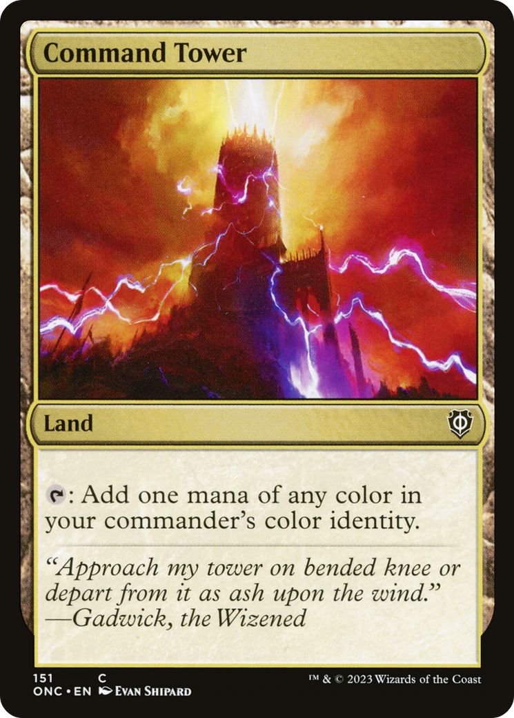 Command Tower [Phyrexia: All Will Be One Commander] 