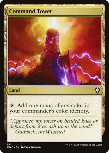 Command Tower [Phyrexia: All Will Be One Commander] 