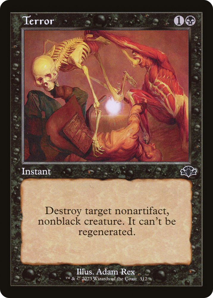 Terror (Retro) [Dominaria Remastered] 