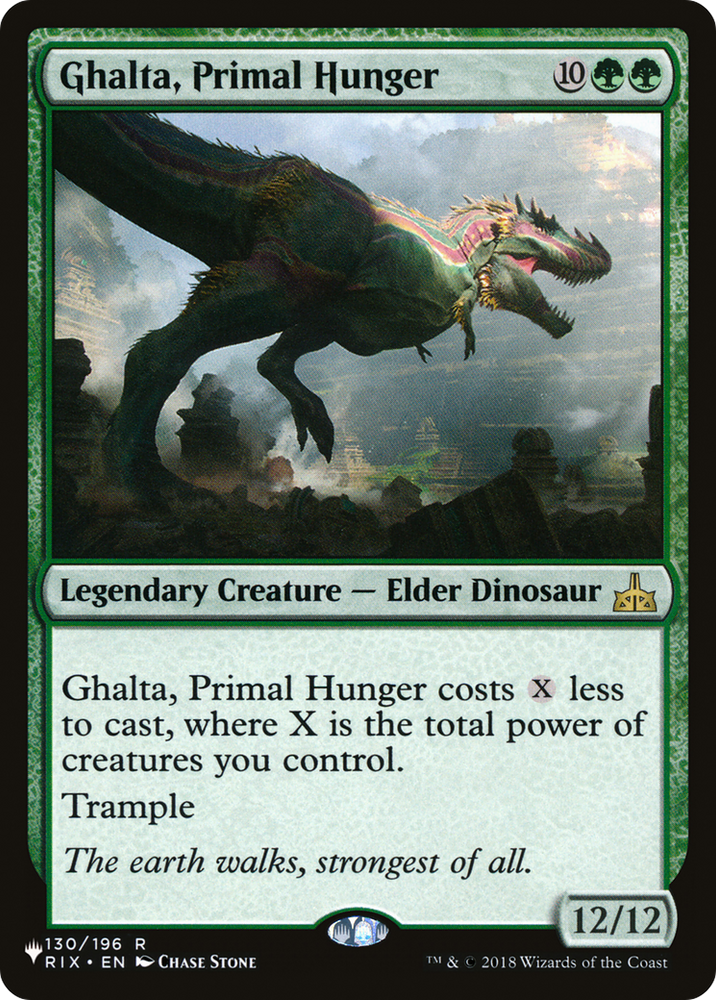 Ghalta, Primal Hunger [The List] 