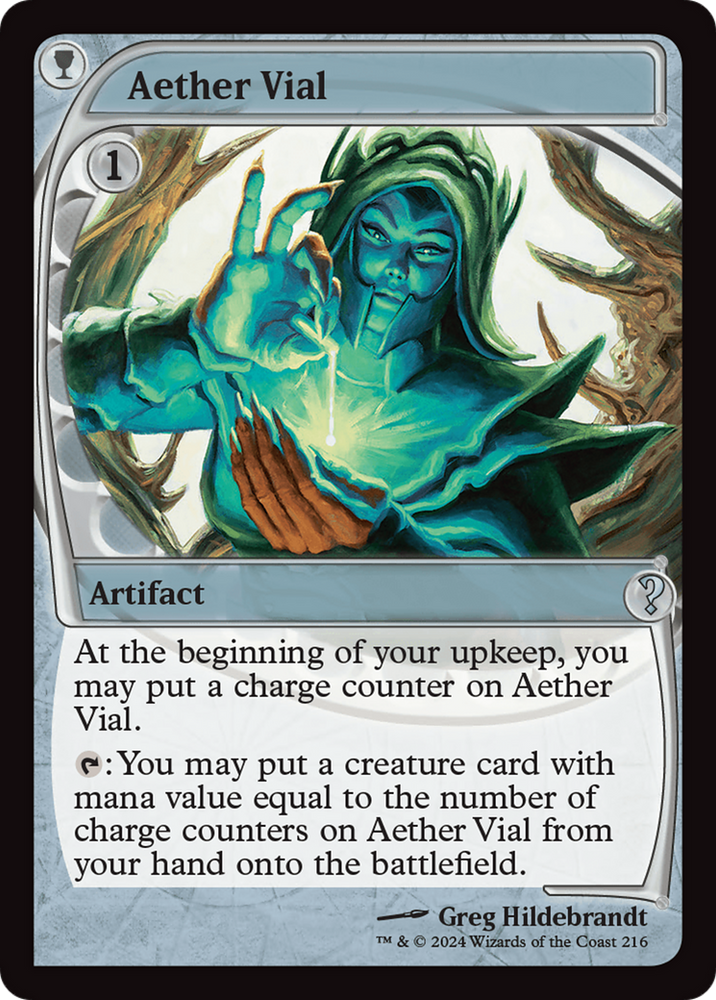 Aether Vial (Future Sight) [Mystery Booster 2] 