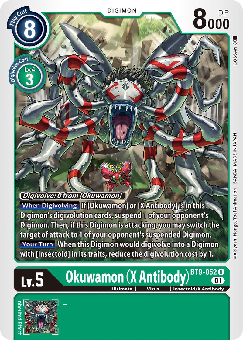 Okuwamon (X Antibody) [BT9-052] [X Record] 