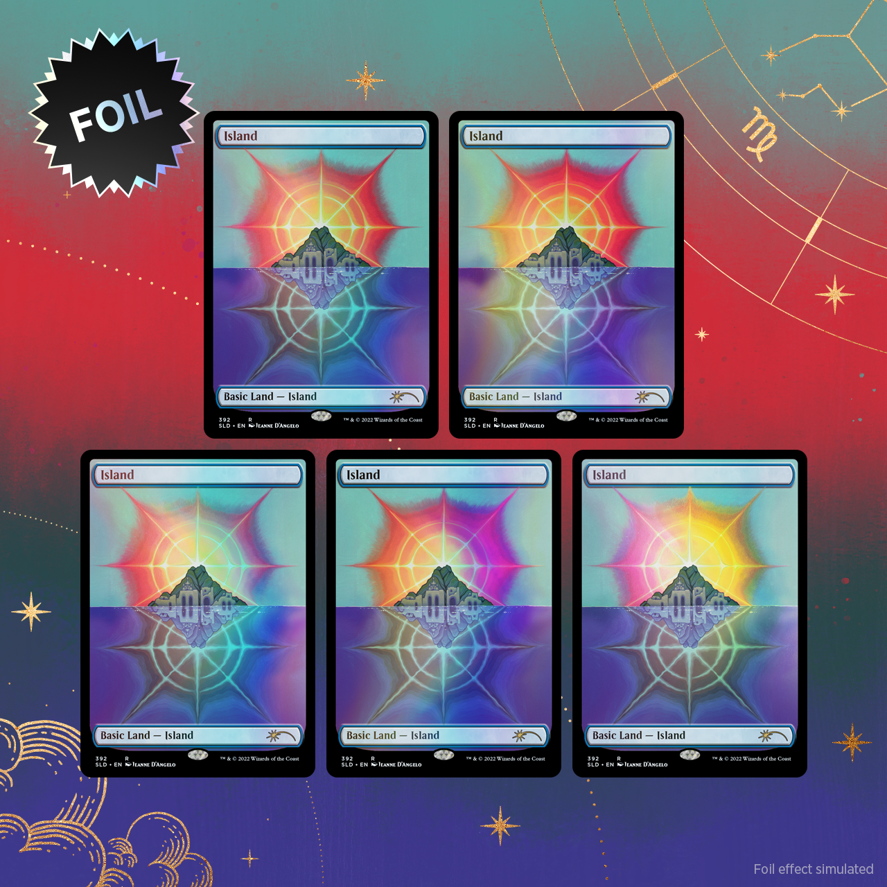 Secret Lair: Drop Series - The Astrology Lands (Virgo - Foil Edition) 