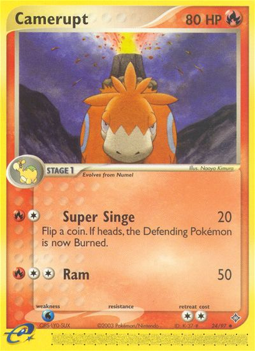 Camerupt (24/97) [EX: Dragon] 