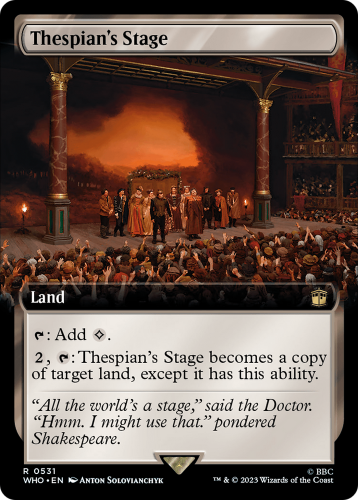 Thespian's Stage (Extended Art) [Doctor Who] 