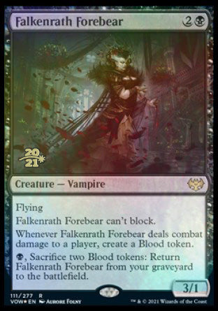 Falkenrath Forebear [Innistrad: Crimson Vow Prerelease Promos] 