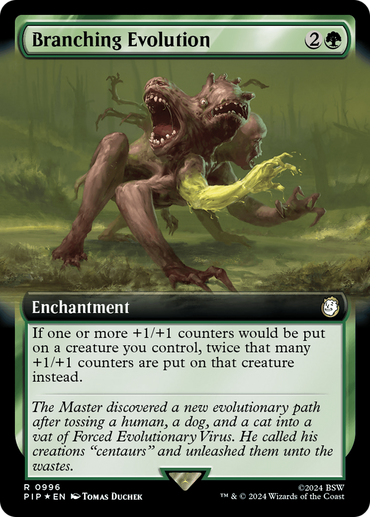 Branching Evolution (Extended Art) (Surge Foil) [Fallout] 