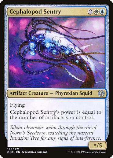 Cephalopod Sentry [Phyrexia: All Will Be One] 