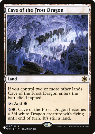 Cave of the Frost Dragon [The List] 