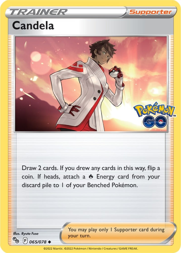 Candela (065/078) [Pokémon GO] 