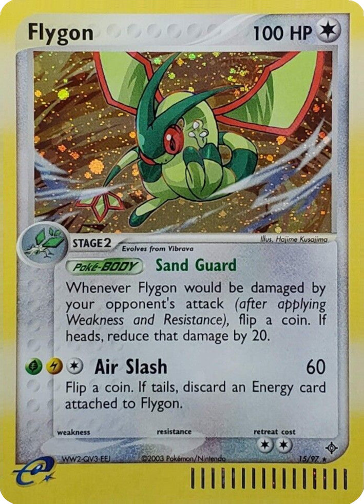 Flygon (15/97) (Theme Deck Exclusive) [EX: Dragon] 