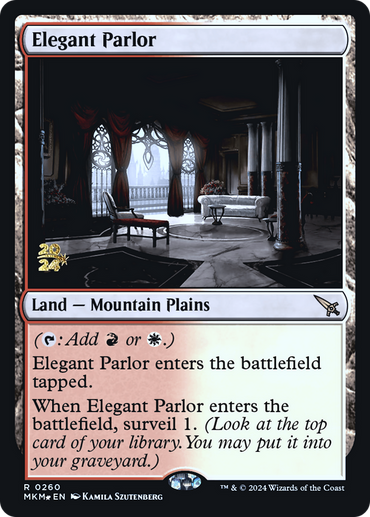 Elegant Parlor [Murders at Karlov Manor Prerelease Promos] 