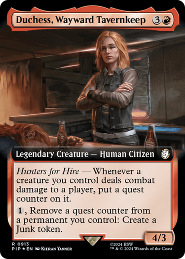 Duchess, Wayward Tavernkeep (Extended Art) (Surge Foil) [Fallout] 