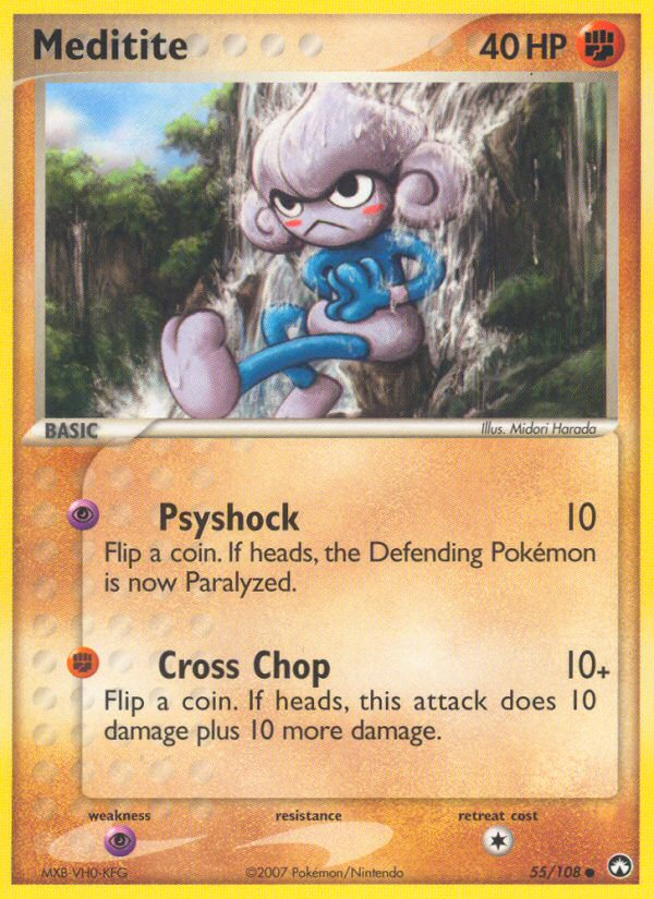 Meditite (55/108) [EX: Power Keepers] 