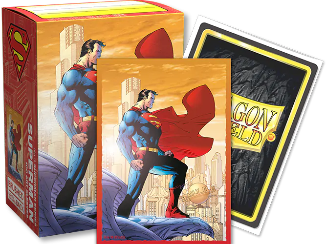 Dragon Shield: Standard 100ct Sleeves - Superman 2 (Superman Series) 