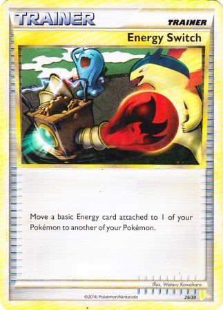 Energy Switch (29/30) [HeartGold &amp; SoulSilver: Trainer Kit - Raichu] 