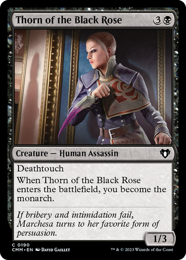 Thorn of the Black Rose [Commander Masters] 