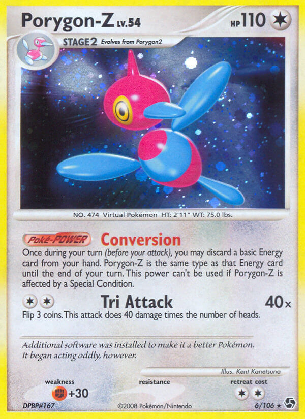 Porygon Z (6/106) (Theme Deck Exclusive) [Diamond &amp; Pearl: Great Encounters] 