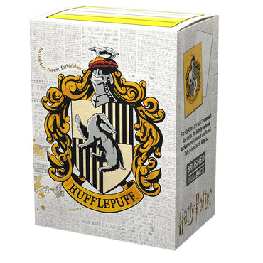 Dragon Shield: Standard 100ct Art Sleeves - Wizarding World (Hufflepuff) 