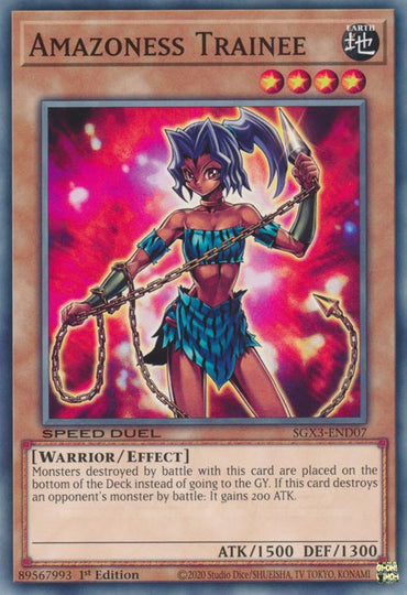 Amazoness Trainee [SGX3-END07] Common 