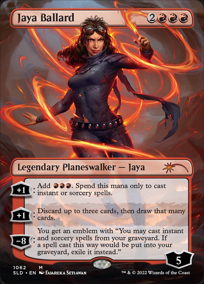 Jaya Ballard (Borderless) [Secret Lair Drop Series] 