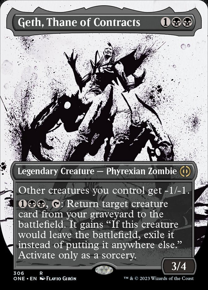 Geth, Thane of Contracts (Borderless Ichor) [Phyrexia: All Will Be One] 