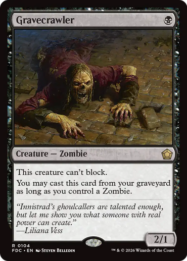 Gravecrawler [Foundations Commander]