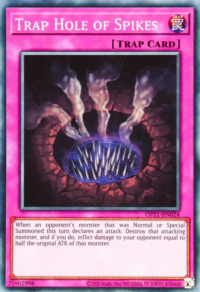 Trap Hole of Spikes [OP21-EN024] Common 