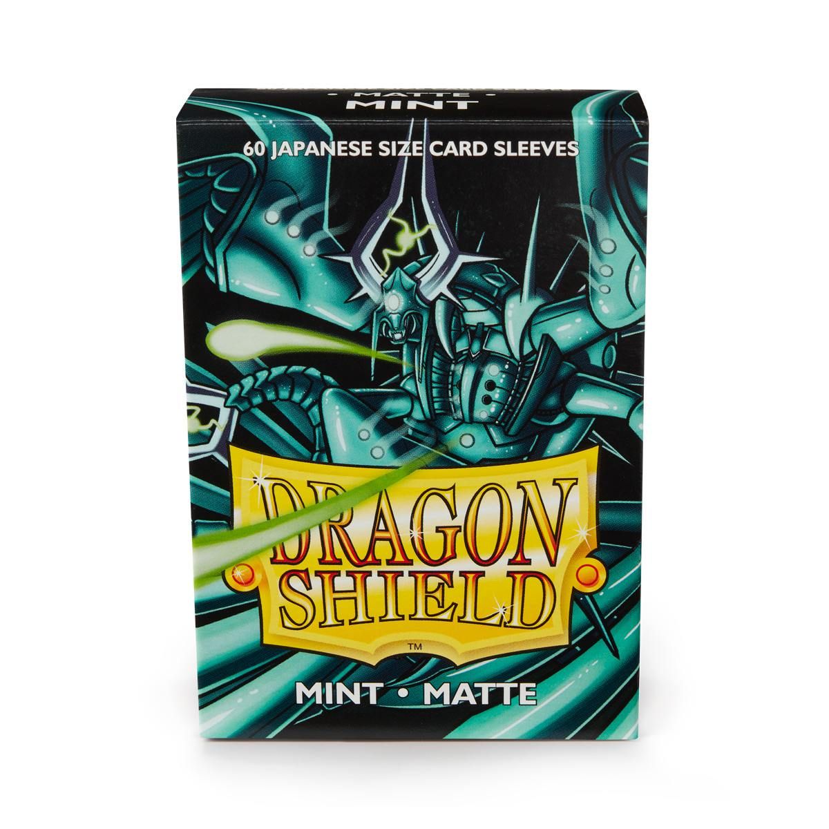 Dragon Shield: Japanese Size 60ct Sleeves - Mint (Matte) 