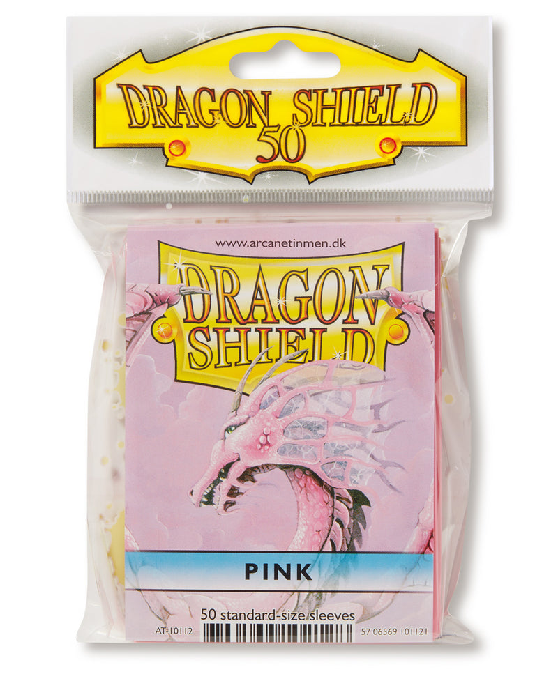 Dragon Shield: Standard 50ct Sleeves - Pink (Classic)