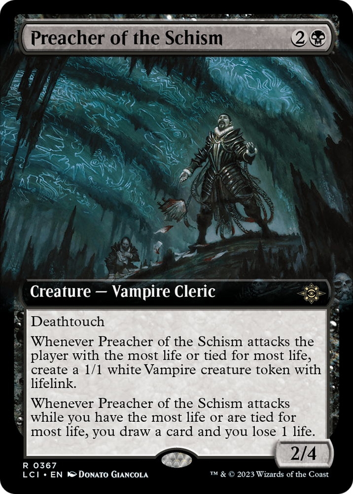 Preacher of the Schism (Extended Art) [The Lost Caverns of Ixalan] 