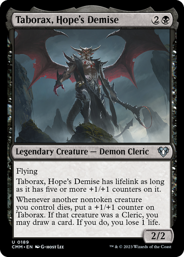 Taborax, Hope's Demise [Commander Masters] 