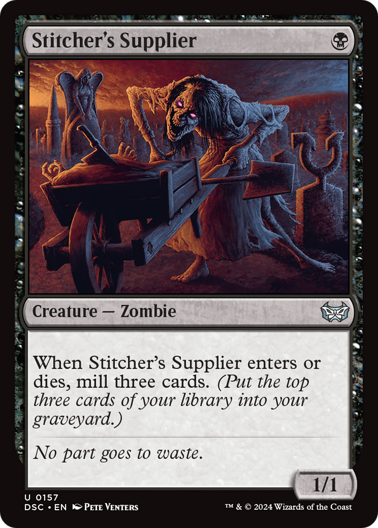 Stitcher's Supplier [Duskmourn: House of Horror Commander] 