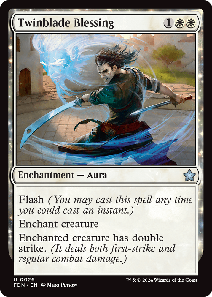 Twinblade Blessing [Foundations] 