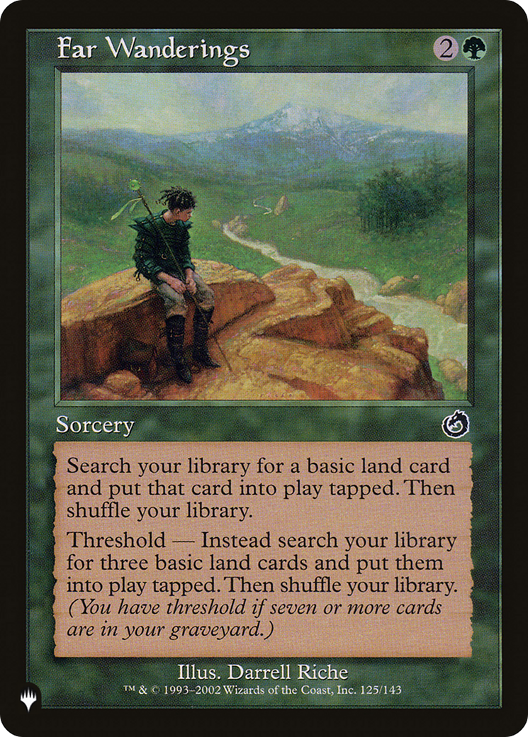 Far Wanderings [The List Reprints] 