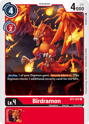 Birdramon [BT1-017] [Release Special Booster Ver.1.0] 