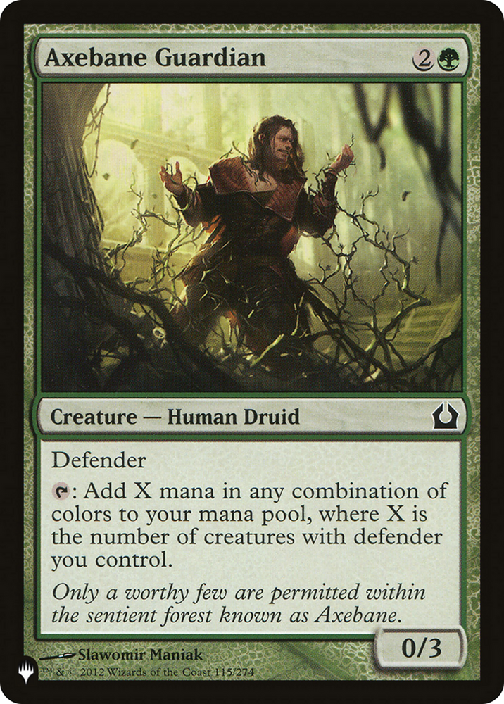 Axebane Guardian [The List Reprints] 
