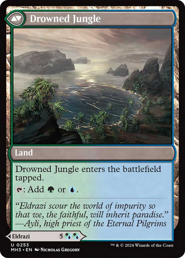 Drowned of Truth // Drowned Jungle [Modern Horizons 3] 