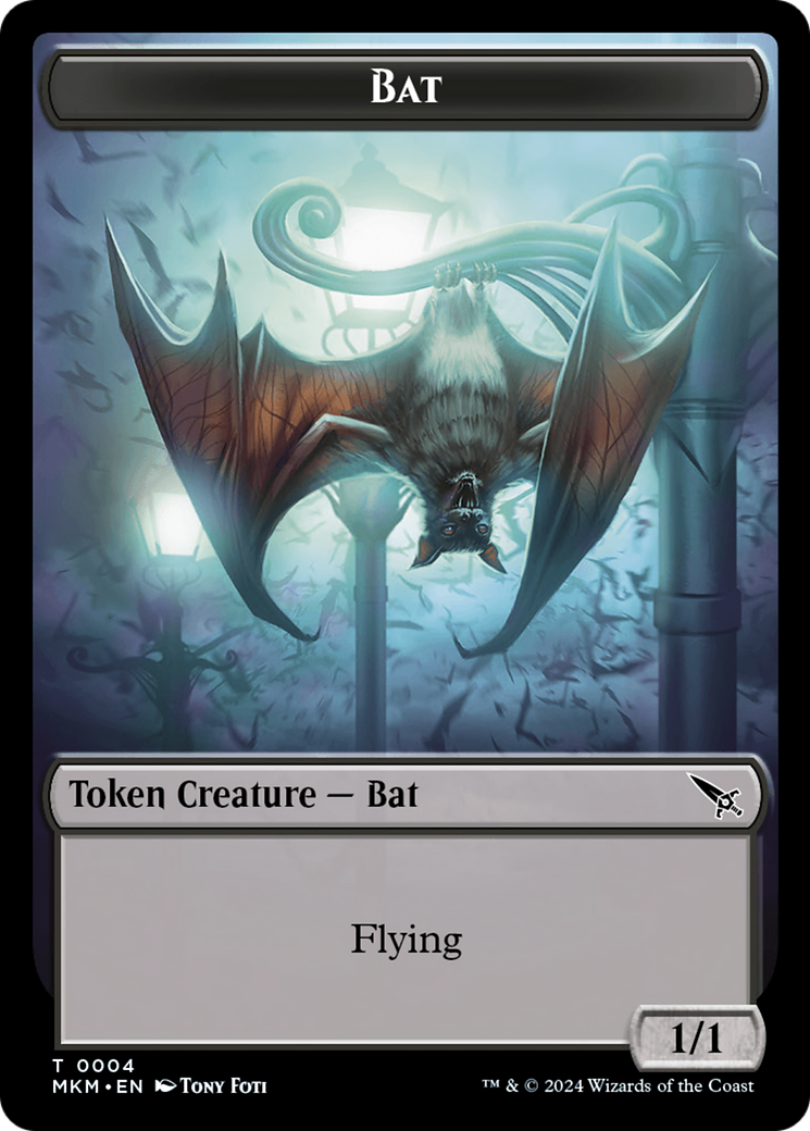 Bat Token [Murders at Karlov Manor Tokens] 