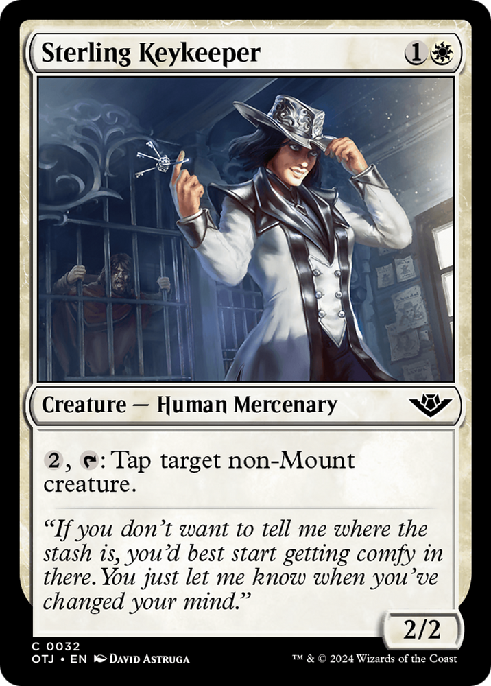 Sterling Keykeeper [Outlaws of Thunder Junction] 