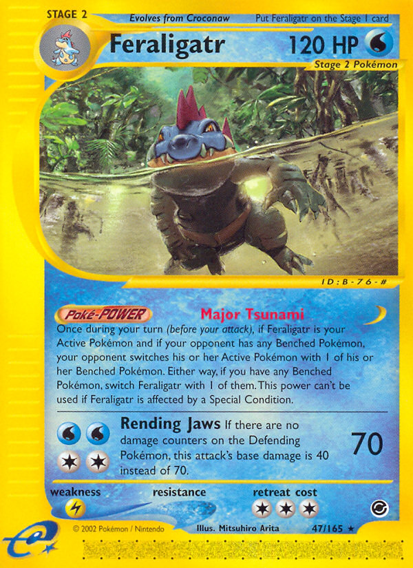 Feraligatr (47/165) [Expedition: Base Set] 